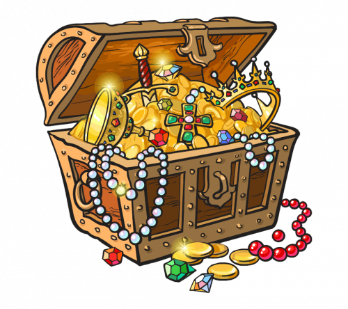 87 873423 treasure pirate treasurechest chest gold treasure chest pirate