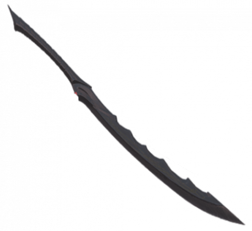 Black Glass Katana