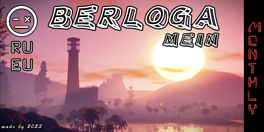 BerLoga|monthly|vanilla|EU|RU|LowCost|NoobFriendly|