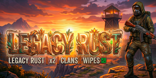 РУССКИЙ | LEGACY RUST X2| SOLO/DUO/TRIO | WIPE 14.04