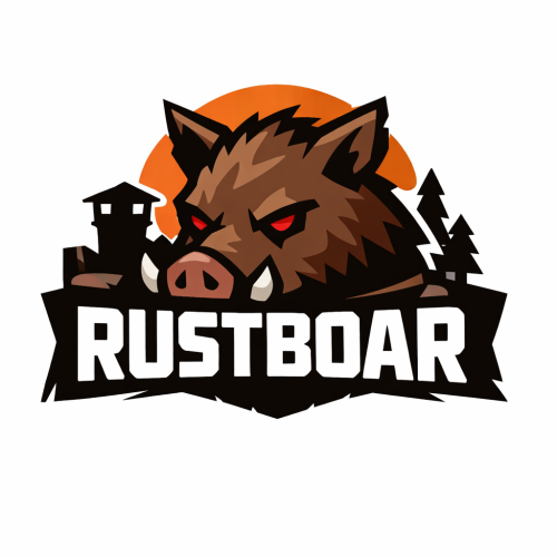 Логотип для сервера RUSTBOAR