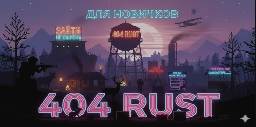 404 RUST /ДЛЯ НОВИЧКОВ /EUROPE 22.05 image