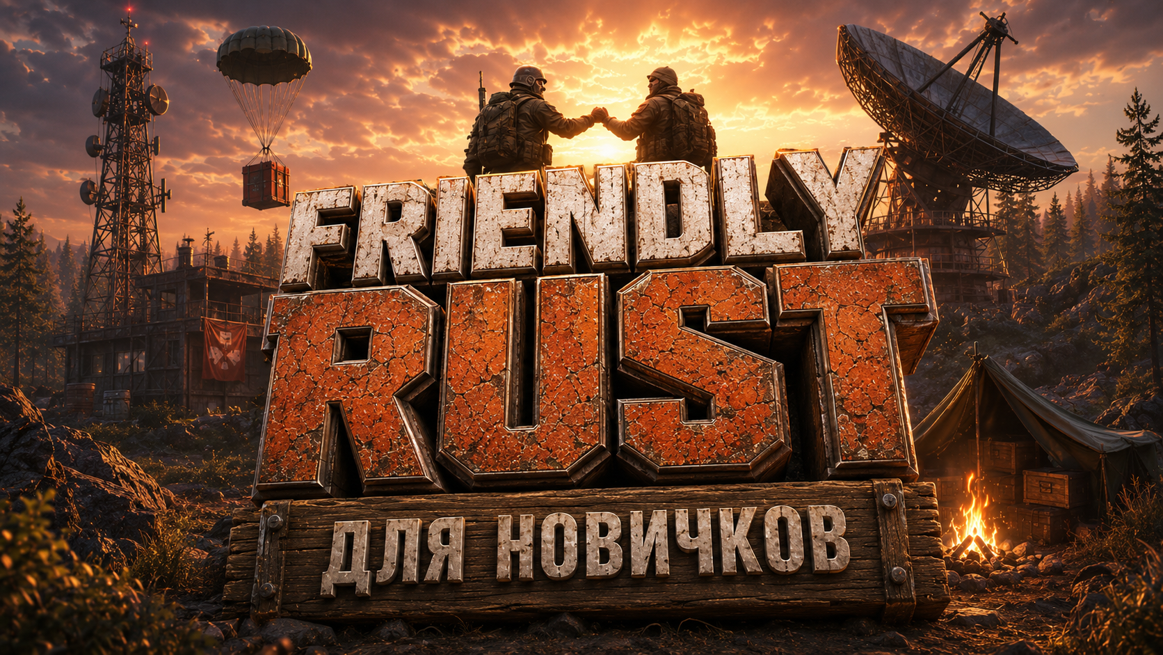 FRIENDLY RUST /ДЛЯ НОВИЧКОВ /EUROPE 22.05 image